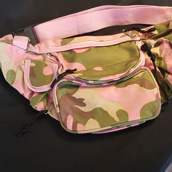 Pink Camo Utility Fanny Pack - Picture 2 of 2
